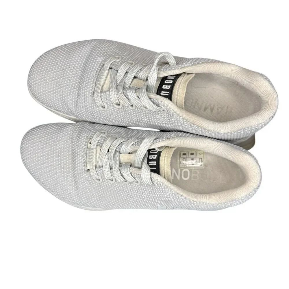 NOBULL Superfabric Trainers Shoes Women’s Size 6.5 Gym Crosslifting Grey - Picture 8 of 8